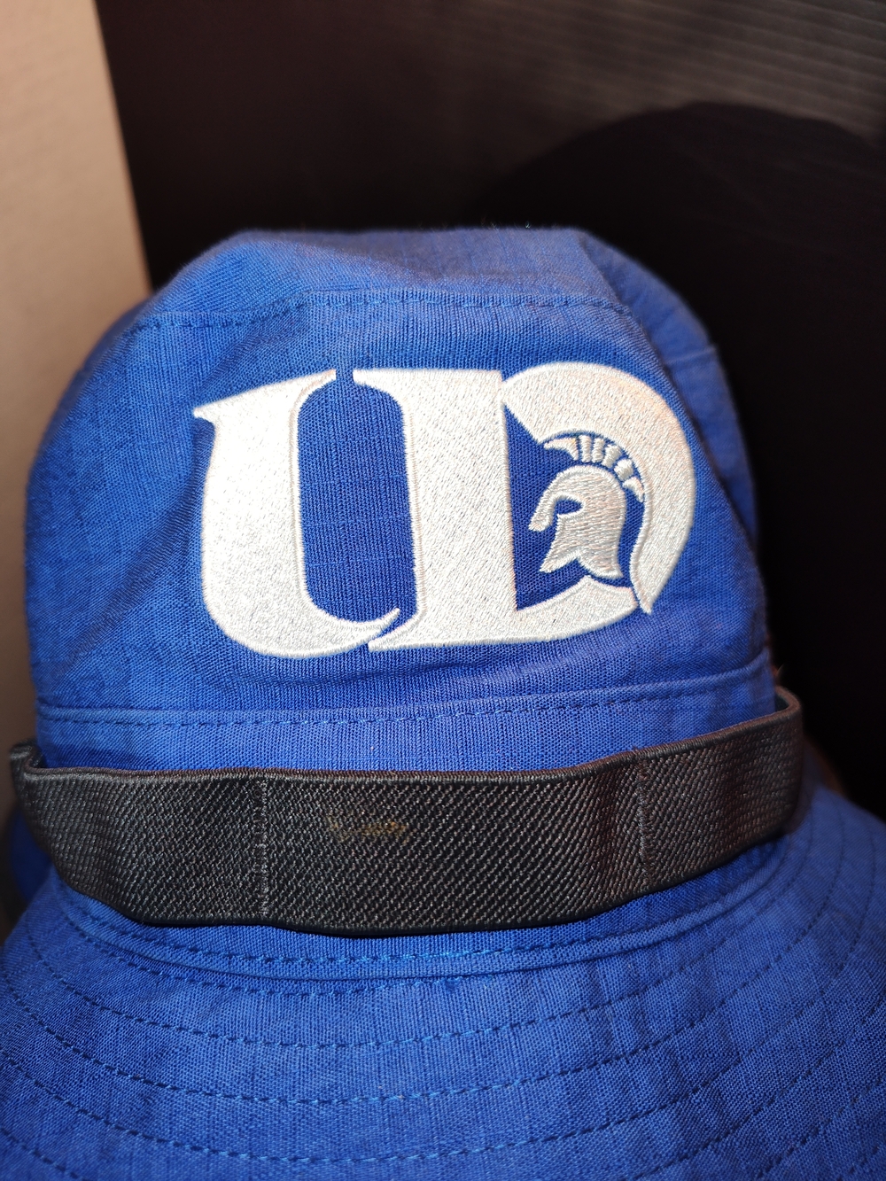 University of Dubuque Spartans Boonie Performance Bucket Hat. Nike. - Picture 2 of 15
